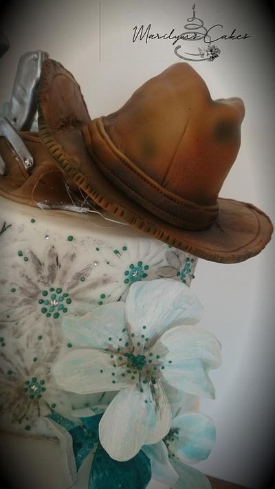 Cowgirls  - Cake by Marilyn' s Cakes 