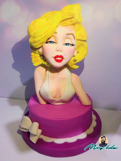 Marilyn Monroe Cake - Cake by Moy Hernández 