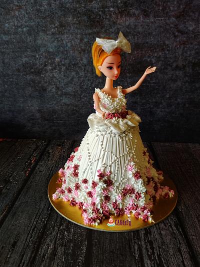 Barbie cake - Cake by Nikita shah