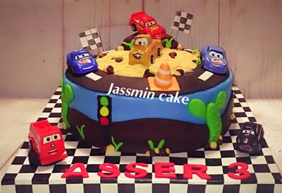 Cars - Cake by Jassmin cake in Egypt 