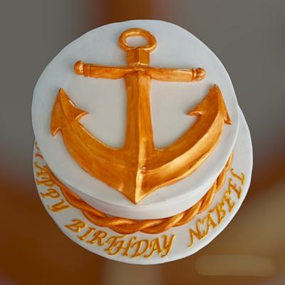 Navy Cake - Cake by Occasions Cakes