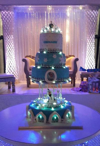 Frozen theme - Cake by Cake Rotterdam 