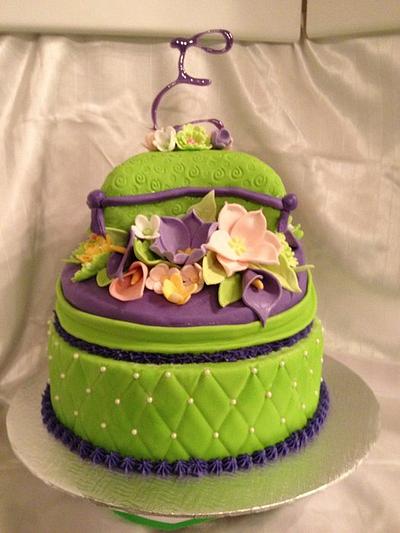 Topsy flower cake - Cake by Elaine
