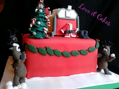 nurses xmas cake - Cake by Love it cakes