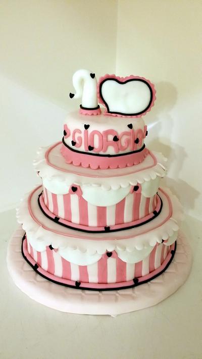 Happy Birthday Little Woman  - Cake by Zuccherina 