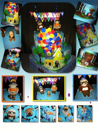 UP MOVIE CAKE&CUPCAKES - Cake by Pastelesymás Isa