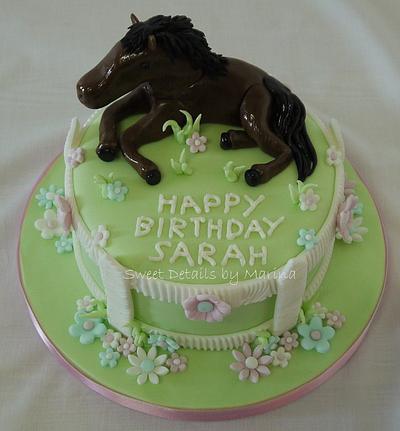 Horse theme cake - Cake by Marina Costa