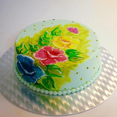 rosa - Cake by elisabethcake 