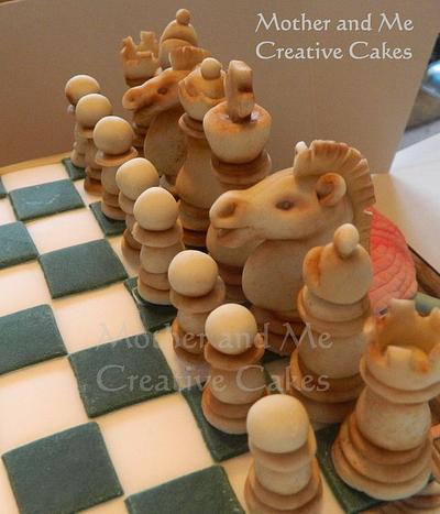 Any one for Chess?  - Cake by Mother and Me Creative Cakes