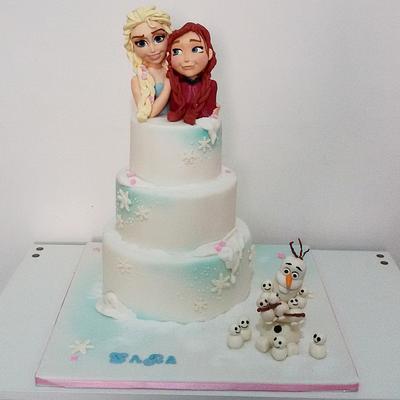 Frozen - Cake by Sabrina Adamo 
