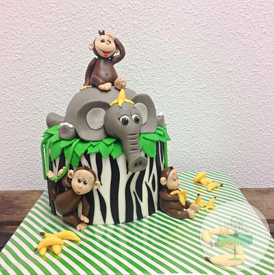 Jungle cake - Cake by KEEK&MOOR