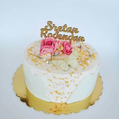 Birthday cake  - Cake by Tortebymirjana