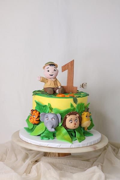 Safari cake - Cake by CandiRosa