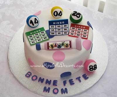 Bingo Cake - Cake by Mira - Mirabella Desserts