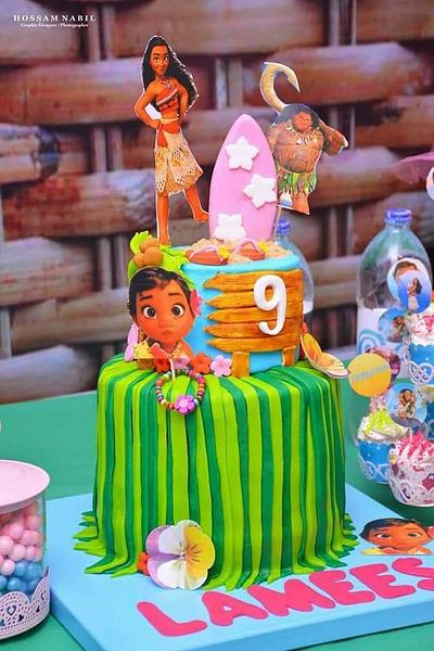 Moana Cake by lolodeliciouscake - Cake by Lolodeliciouscake