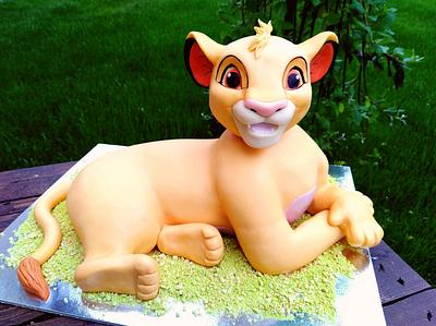 Lion cake-Simba cake - Cake by Veronikacakemadar