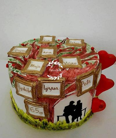 cake for the anniversary - Cake by Choco loco