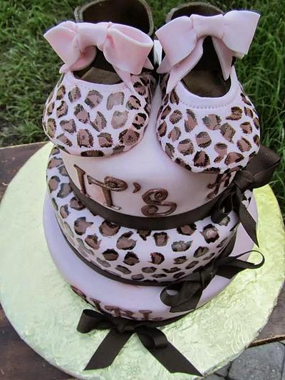 it's a girl - Cake by the cake trend Elizabeth Rodriguez