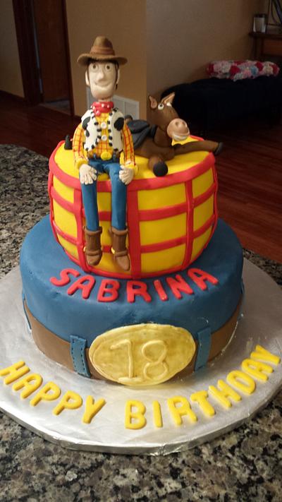 Woody-Toy Story - Cake by Brenda