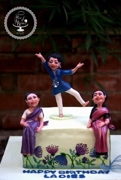 Happy Birthday Ladies - Cake by Slice of Heaven By Geethu