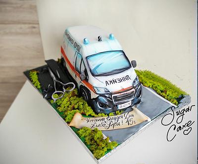 Ambulance service - Cake by Tanya Shengarova