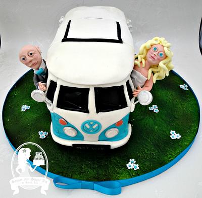 Campervan Wedding Cake - Cake by Sensational Sugar Art by Sarah Lou