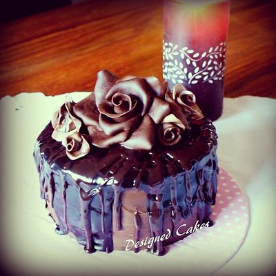 Rich chocolate cake. - Cake by Urszula Maczka