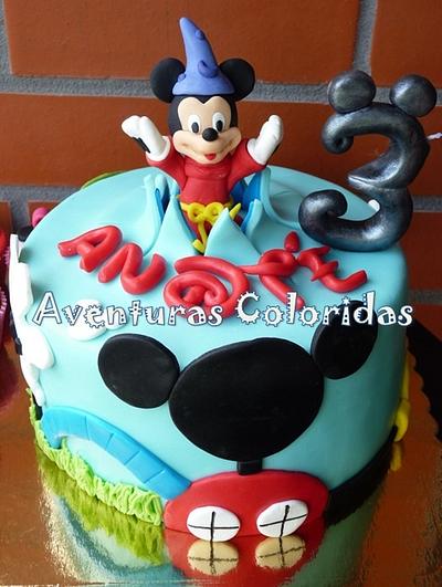 Mickey Magic - Cake by Aventuras Coloridas