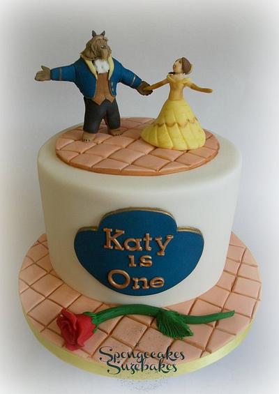 Beauty and the Beast - Cake by Spongecakes Suzebakes