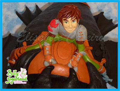 Hiccup - How to train your dragon - Cake by Bety'Sugarland by Elisabete Caseiro 