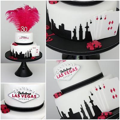 Las Vegas Two Times - Cake by TiersandTiaras