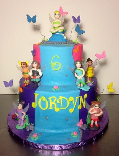 Tinkerbell and the Pirate Fairies - Cake by Cake Waco
