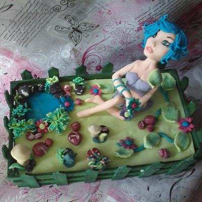 Elf cake topper - Cake by Joanna Vlachou