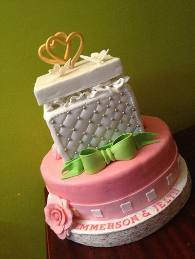 my first wedding cake - Cake by MARGOT