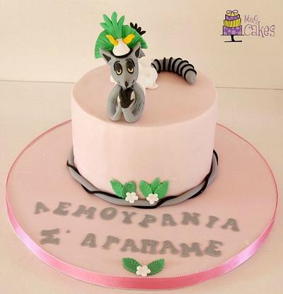 King Julian in a bridal shower - Cake by M&G Cakes
