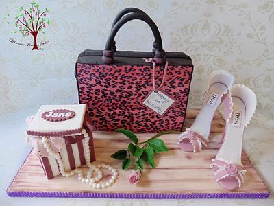 Still Pink at 65! - Cake by Blossom Dream Cakes - Angela Morris
