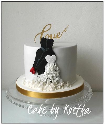 Weddingcake  - Cake by Andrea Kvetka