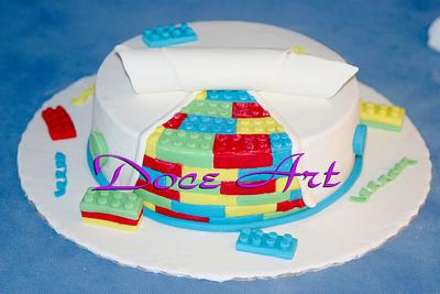 Lego cake - Cake by Magda Martins - Doce Art