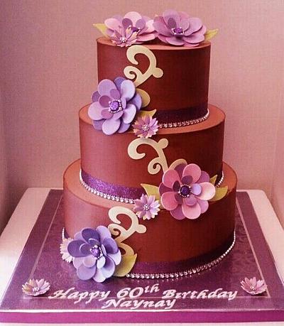 60th Birthday Cake - Cake by JB