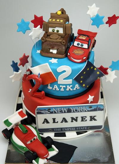 Cars 2 Birthday Cake - Cake by Beatrice Maria
