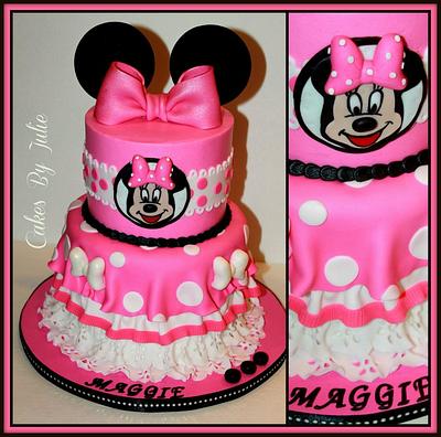 Minnie Mouse Birthday Cake - Cake by Cakes By Julie