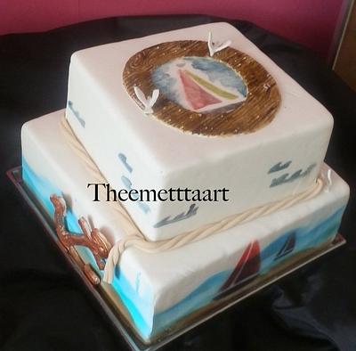 Nautical Cake - Cake by Blueeyedcakegirl
