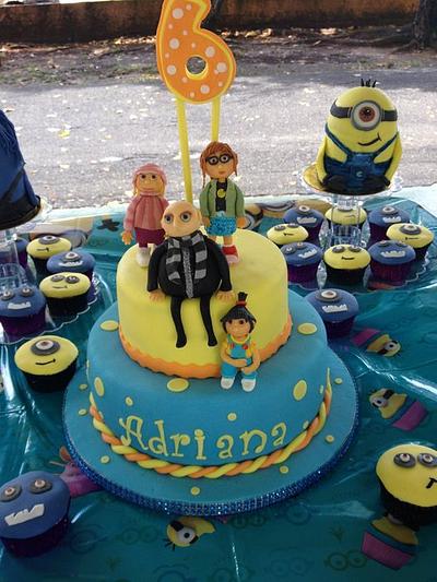 Despicable Me  - Cake by Millie