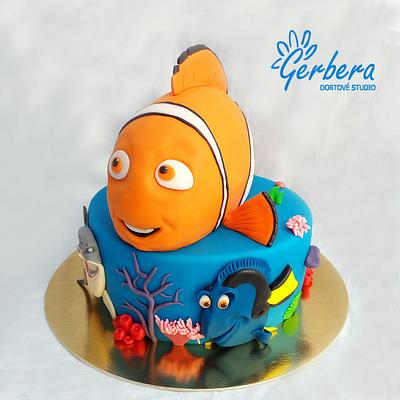 Finding Nemo - Cake by Gerberacake