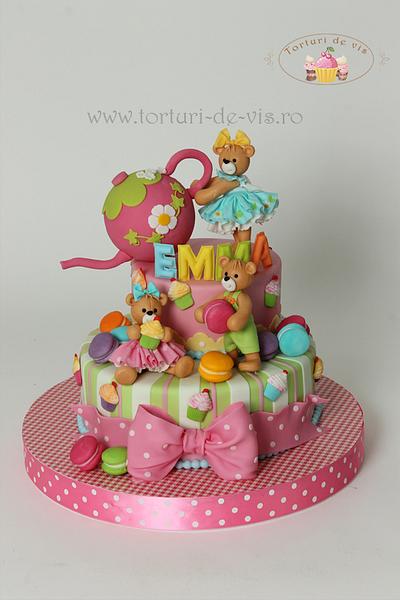 Emma and sweet bears - Cake by Viorica Dinu