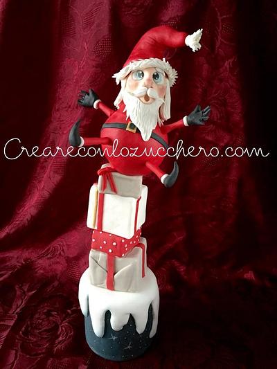 Santa Claus - Cake by Deborah
