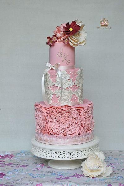 Pretty in Pink - Cake by Sumaiya Omar - The Cake Duchess 