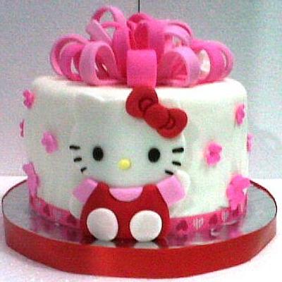 hello kitty mini cakes - Cake by Astried