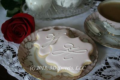 Bridal Shower Cookies - Cake by 3DSweets