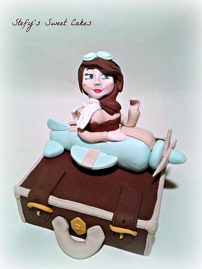 Miss Traveller - Cake by Stefania